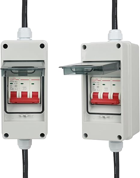 Prelungitor trifazic cordon adaptor 63A 400V la 32A 400V intrerupator CEE MENAYODA , cupla curent ridicat cu întrerupător de circuit 32A - IP44, Prelungitor trifazic cordon adaptor 63A 400V la 32A 400V intrerupator CEE MENAYODA , cupla curent ridicat cu întrerupător de circuit 32A - IP44,