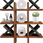 Lichidari de stoc produse ieftine,retururi si resigilate Amazon atent selectate si verificate!unChilipir este un magazin online de tip Outlet online cu reduceri si oferte 62 Suport hârtie igienică amuzant Tic Tac Toe decorare baie, sufragerie