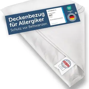 Lichidari de stoc produse ieftine,retururi si resigilate Amazon atent selectate si verificate!unChilipir este un magazin online de tip Outlet online cu reduceri si oferte 55 Husă de pilota persoane alergice 135x200 set 2 Buc cu fermoar , lenjerie de pat pentru persoane alergice care învelește acarienii.