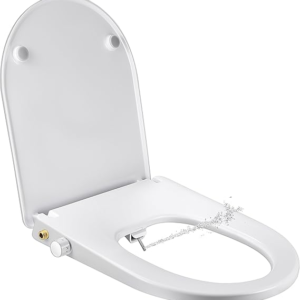Capac wc cu bideu scaun toaleta spălare și curățare automată spălare și curățare automată pentru femei (forma D)
