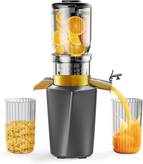 Storcător cu melc Fyenkfar – Nutriție maximă prin presare la rece 1 Storcator cu melc pentru fructe Fyenkfar aparat de suc presare la rece