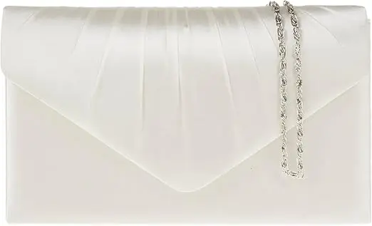 Geantă damă satin fi9® – Eleganță ușoară pentru ocazii 1 Geantă de mână fi9® pentru femei poseta satin geantă de damă ivory