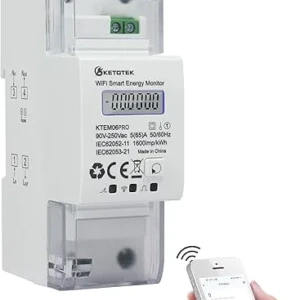 Contor inteligent de energie bidirecțional WiFi Smart monofazat