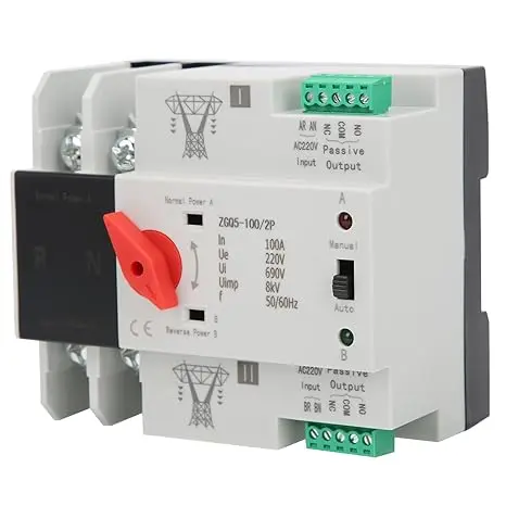 Comutator transfer automat ATS 100A 400V Jadeshay – Continuitate alimentare 1 Comutator de transfer automat ATS întrerupător circuit 100A 400V