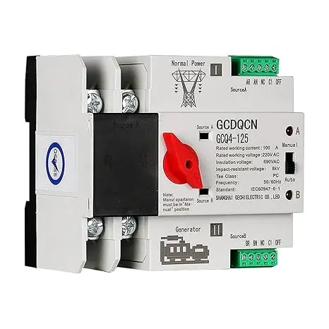 Comutator automat transfer 2P 100A Auveach – alimentare continuă sigură 1 comutator automat de transfer