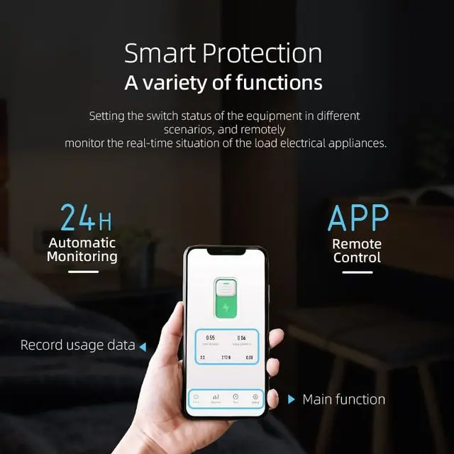 0INi0xIuOdc0CD1KEbRYynVtURyqWnd35rivLUNT Siguranta automata B32 WIFI contor energie TONOGU B32 32A 1P+N Comutator WiFi pe șină DIN cu numărare a energiei, pornire și închidere prin aplicația TUYA/Smart Life,