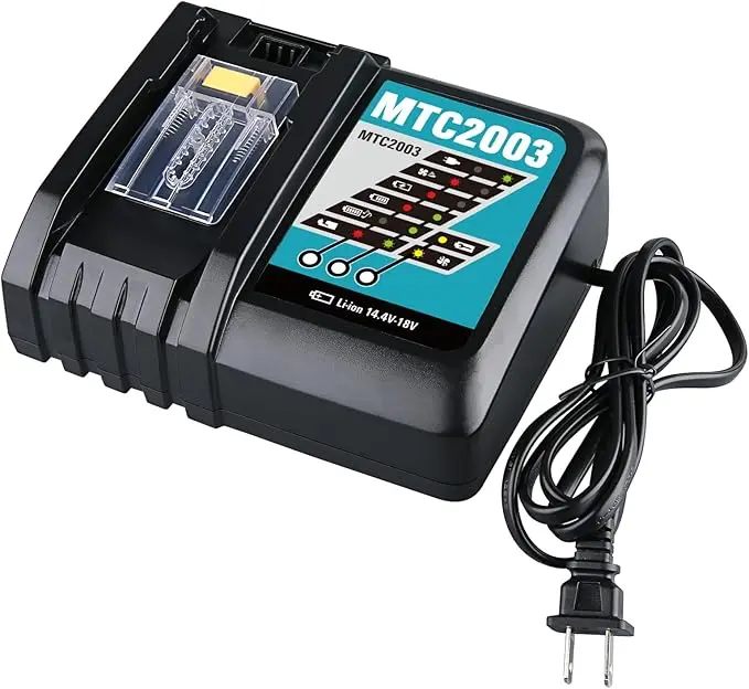 Încărcător rapid Makita DC18RC cu încărcare eficientă 3A SHGEEN 1 Încărcător rapid Li-ion DC18RC 3A compatibil cu încărcătorul Makita