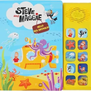 Carte cu sunete cu 10 butoane Steve și Maggie Sing-Alongs Jucării cu dinozauri Jucării de învățare și educație Cărți interactive pentru bebeluși 3-8 ani