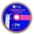 Lamă de ferăstrău circular WELLERWERKZEUGE I Professional Inoxcut 216 x 30 mm, ferăstrău circular pentru oțel, oțel inoxidabil și metale neferoase