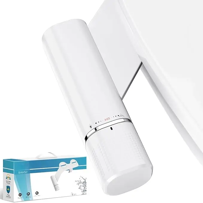 Accesoriu bideu ultrasubțire MUJIUSHI – igienă completă și control precis 1 Accesoriu bideu non electric apa rece duze duble ultraslim minimalist