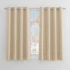 Perdele opace pentru camera copiilor,137x117cm,, bej Biscotti, set de 2