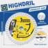 Disc diamantat de tăiere granuit,beton, 75 mm SET doua bucati Disc rotativ pentru polizor unghiular uscat/umed pentru tăierea granitului