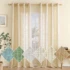 Perdele transparente din in,peredele cu ochiuri,140 x 145,perdele scurte,