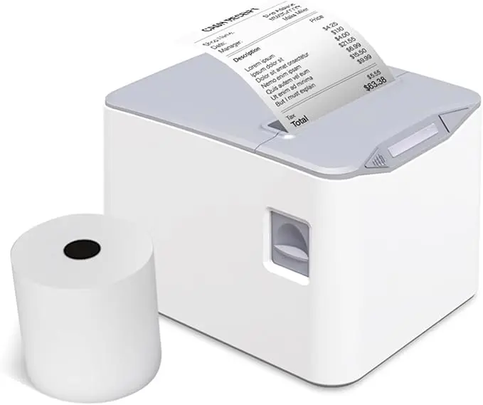 Imprimanta termica chitante USB+LAN 80mm - alegere inteligentă 1 Imprimanta termica pentru chitanate de 80 mm , conexiune USB+LAN ,ESC/POS