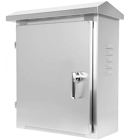 Cutie electrică 30x25x15cm inox – protecție rezistentă la intemperii SGZQKZ 1 Cutie electrică exterioară inox 30x25x15cm montaj aparent rezistentă la int