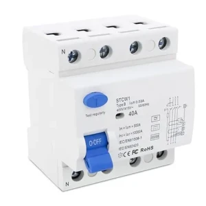 Întrerupător automat 4 poli JAOGAUS – protecție diferențială sigură 40A