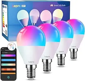 Lumină Personalizat AI, 4.9W RGB+CCT, Dimabil, Compatibil sincrom muzica