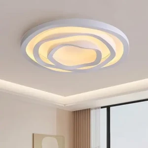 Lustra LED modernă cu design floral, diametru 50 cm