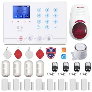 Lichidari de stoc produse ieftine,retururi si resigilate Amazon atent selectate si verificate!unChilipir este un magazin online de tip Outlet online cu reduceri si oferte 36 Alarmă wireless Wolf Guard WiFi+4G – Control complet de oriunde Alb