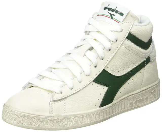 Bascheti piele naturala Diadora cu rezistență și confort 1 Bascheti barbati si femei din piele naturala unisex Diadora Game L High Waxed marimea 42